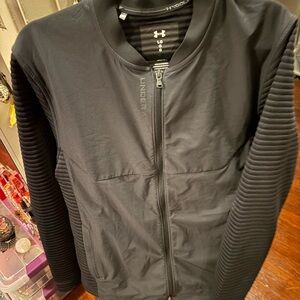 Under Armour Black Performance Jacket with Logo